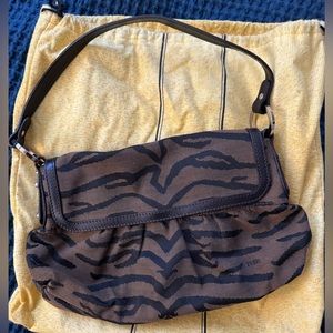 Fendi Zucca Small Chef Shoulder Bag